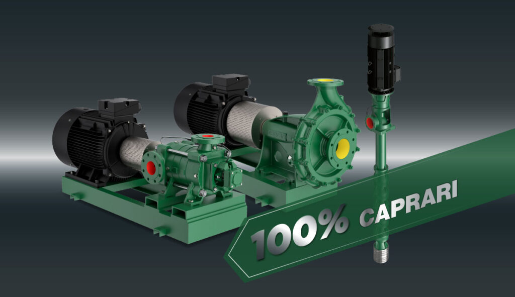 New 100% Caprari electric motors - qapco
